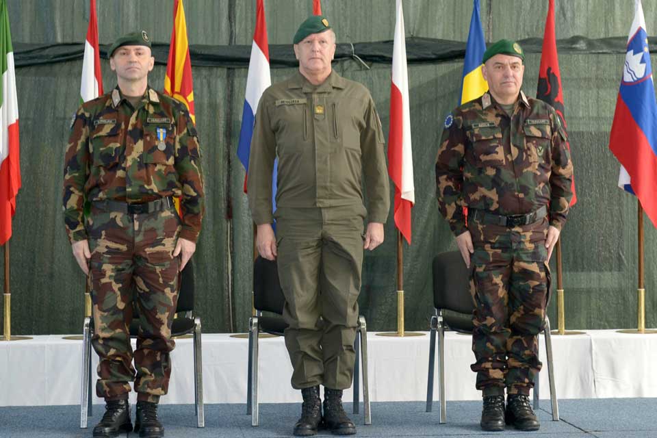 EUFOR Chief of Staff Handover Takeover Ceremony