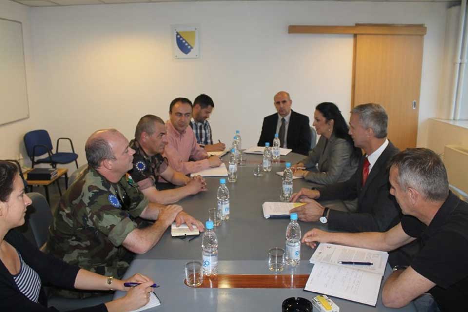 Meeting with EUFOR’s Chief of Staff