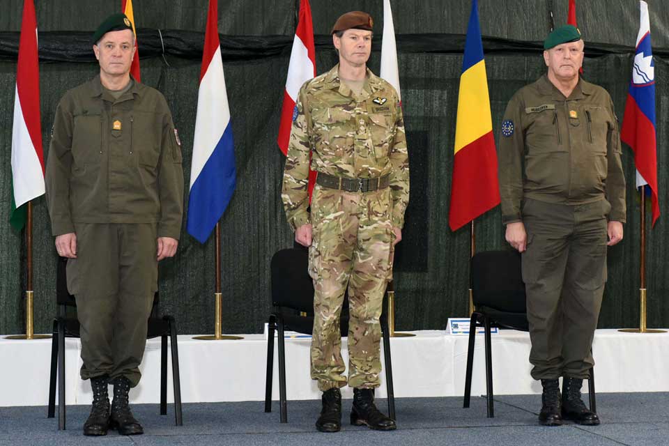 EUFOR Change of Command