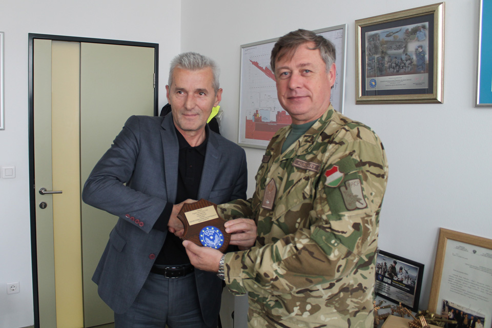 EUFOR Chief of Staff thanks Sarajevo International Airport