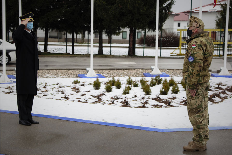 Major General Glavaš and Brigadier General Baráth