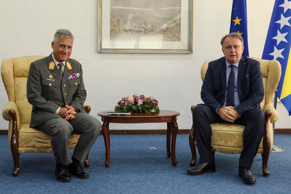 COM EUFOR met with newly appointed Prime Minister of the Federation of Bosnia and Herzegovina