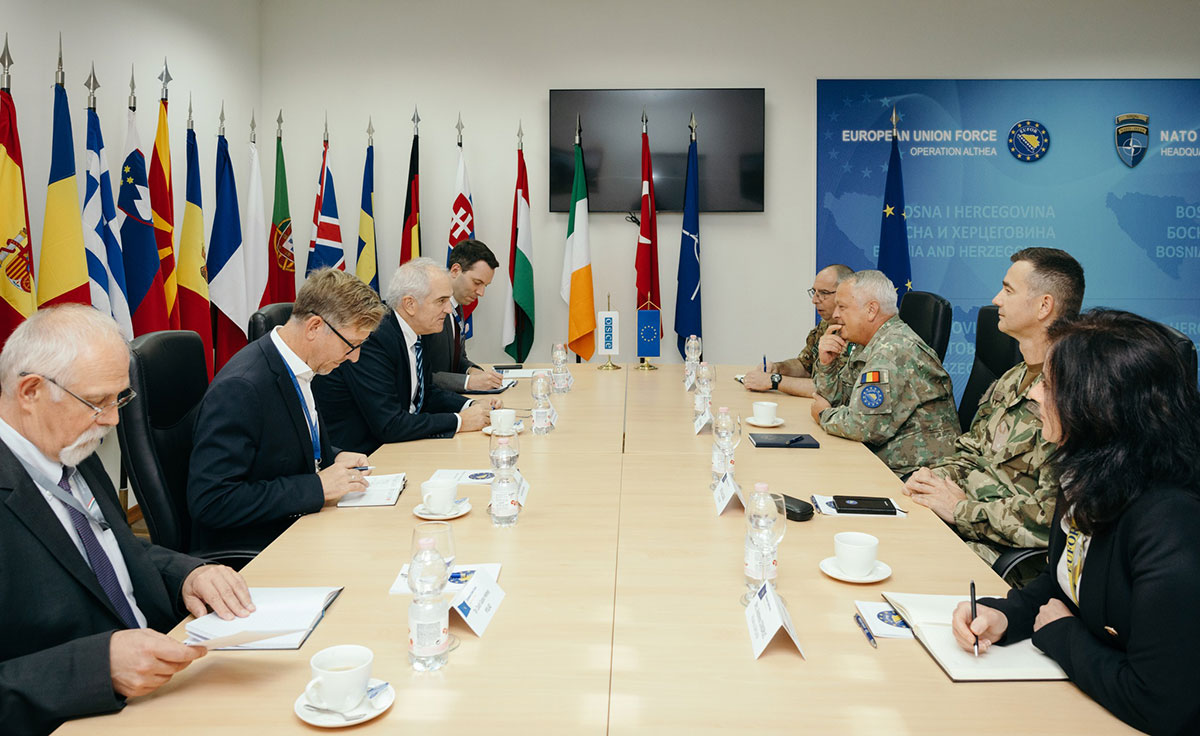 Zapovjednik EUFOR-a sastao se s novim šefom Misije OESS-a u BiH