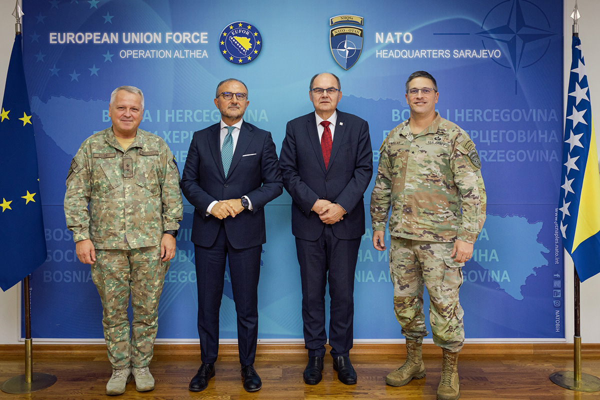 United for Stability: Key Leaders Meet at Camp Butmir