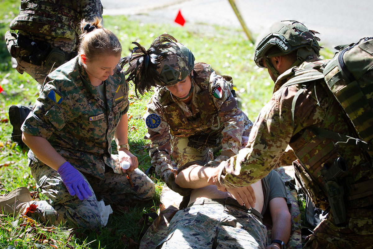 We are all together for a safe and secure Bosnia and Herzegovina!