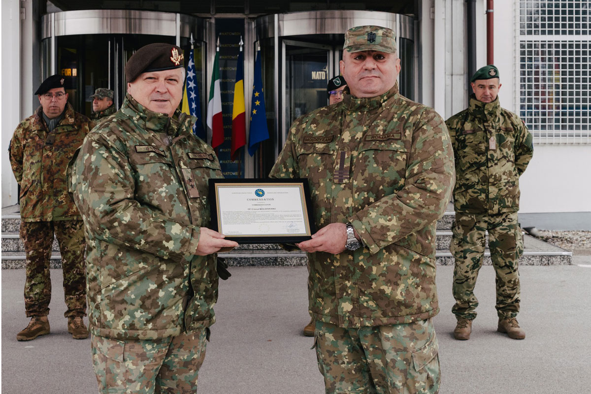 Honoring Excellence at EUFOR HQ
