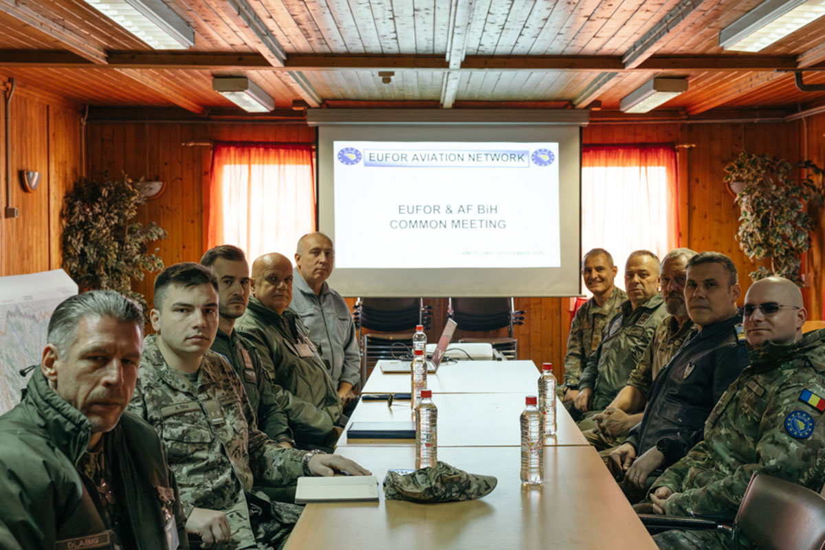 EUFOR–AF BiH Engagement on Military Topography and Communications