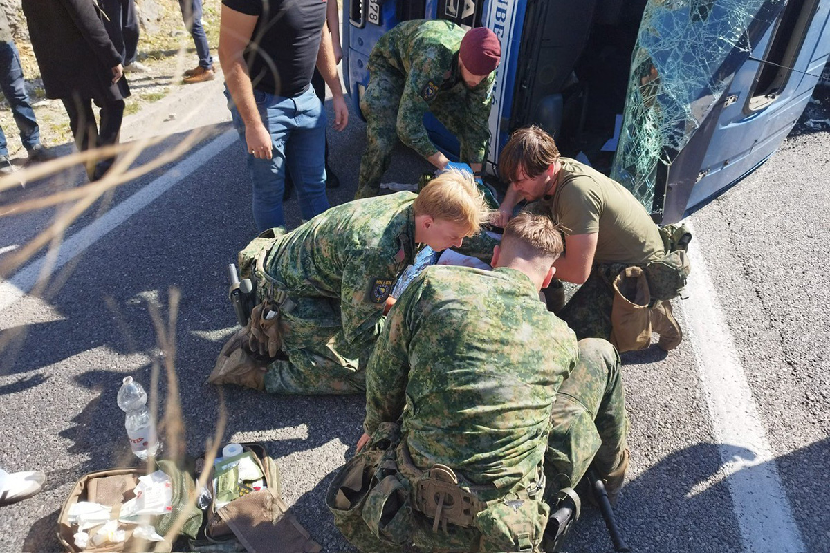 Courage in Action: EUFOR Soldiers Save Lives in Bosnia and Herzegovina