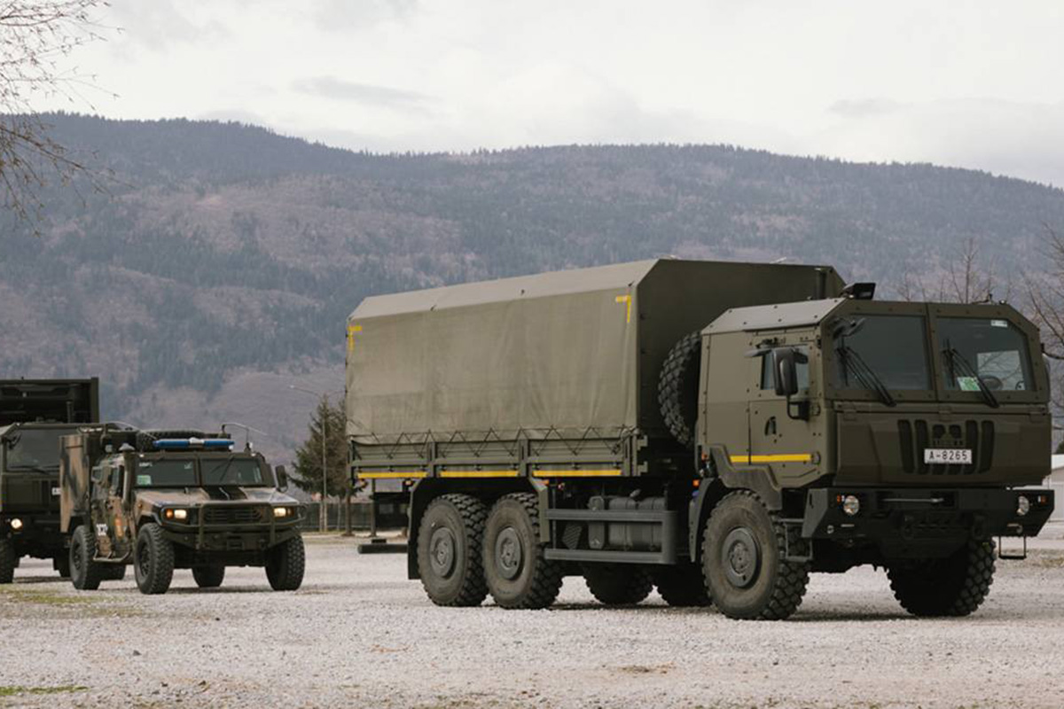 Reserve Forces Arrive in Bosnia and Herzegovina by Land and Air