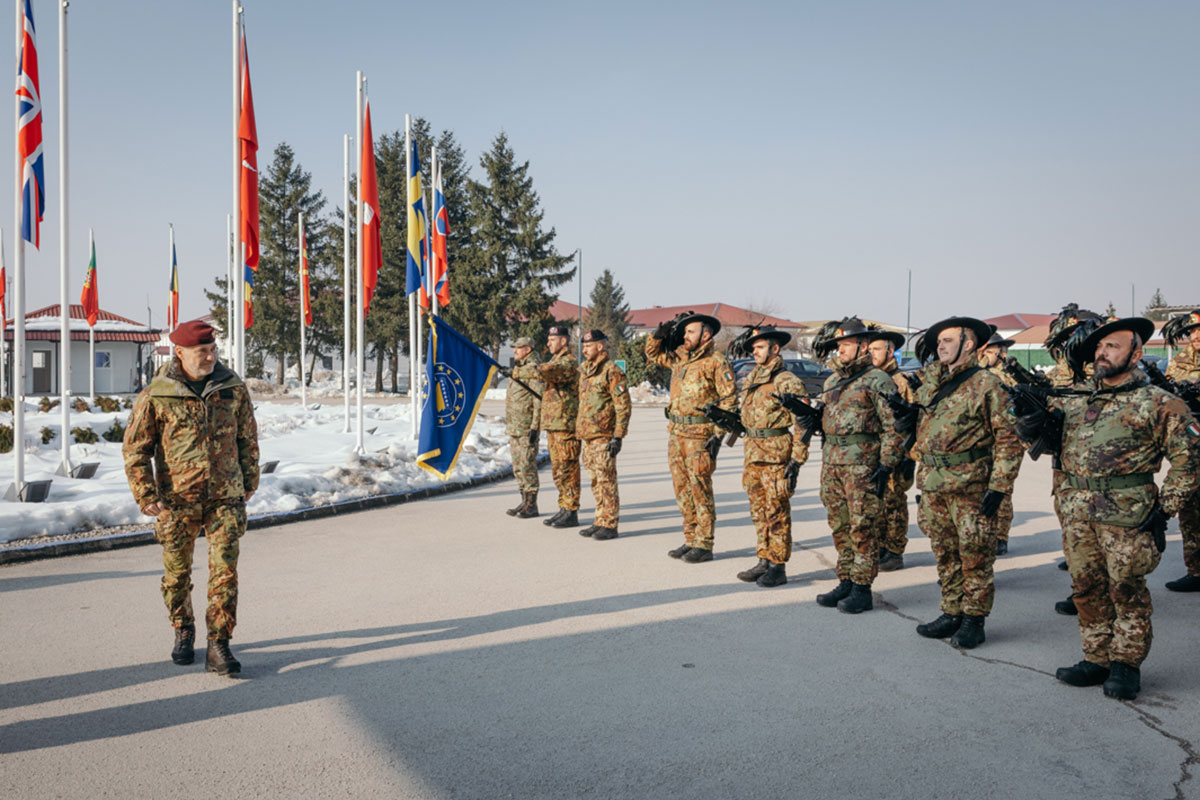 High Level Visit at Camp Butmir