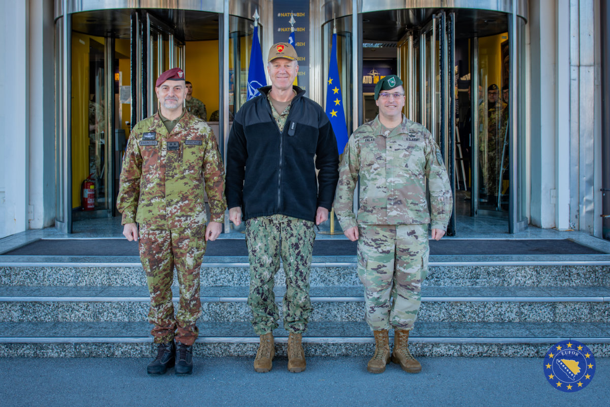 Од разговора до повјерења: Командант ЕУФОР-а и адмирал Викоф јединствено о безбједности Балкана