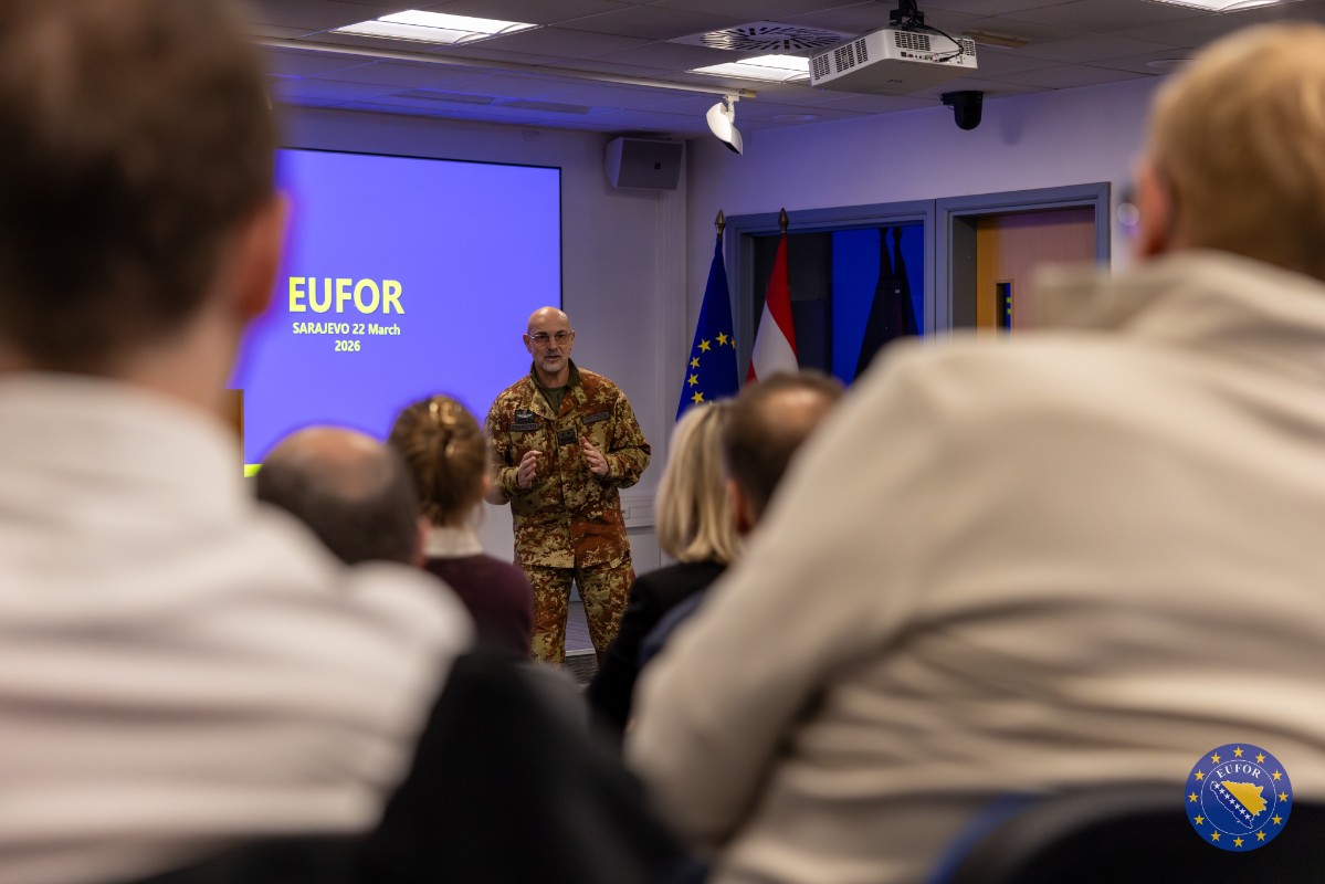 COM EUFOR Opens Strategic Leadership Course at PSOTC Sarajevo