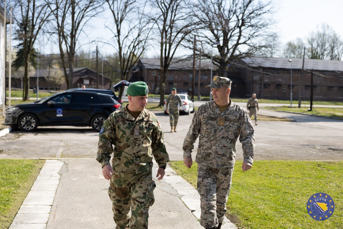 EUFOR Deputy Commander Visits Tuzla