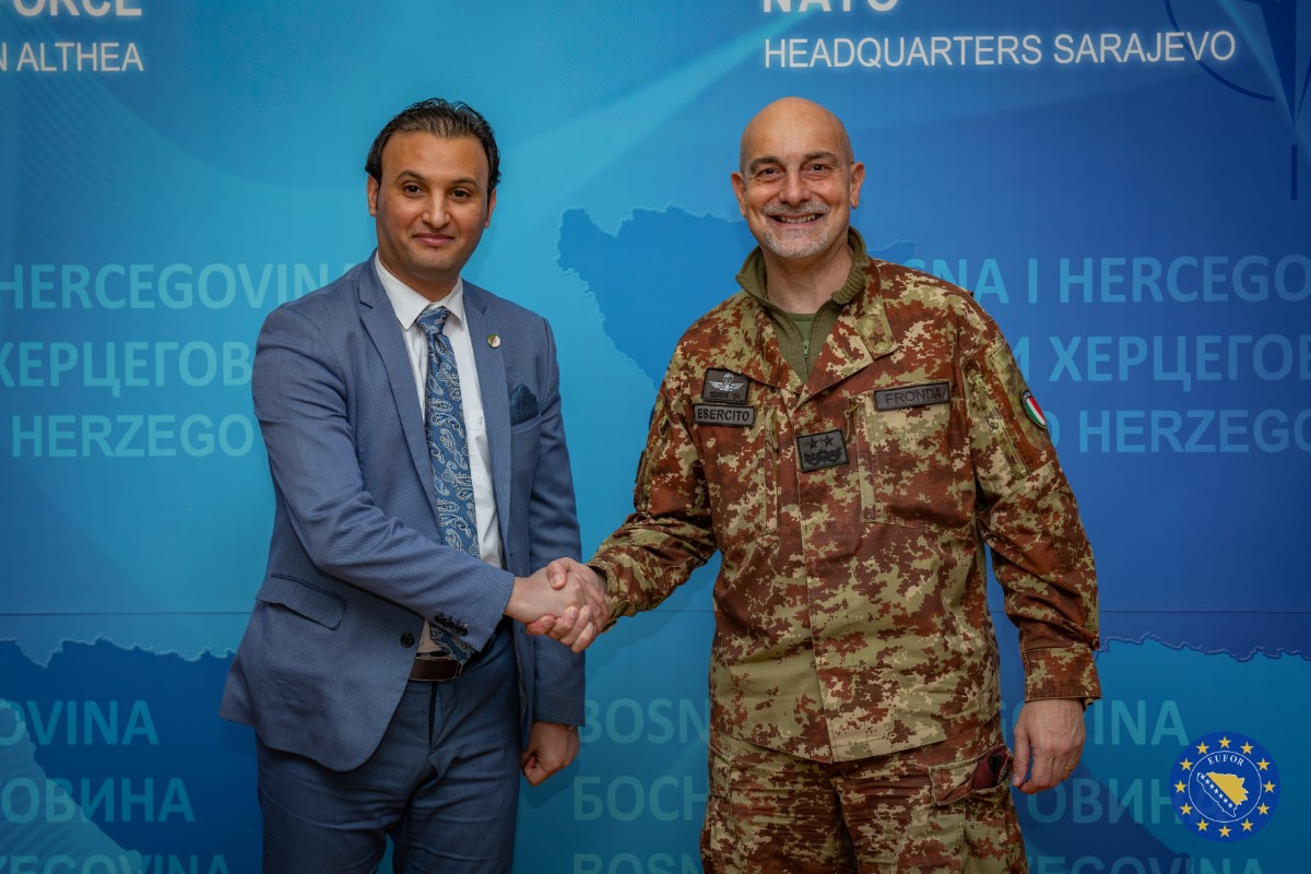 EUFOR Commander Meets Algerian Ambassador to Strengthen Partnership in Support of Bosnia and Herzegovina’s Stability