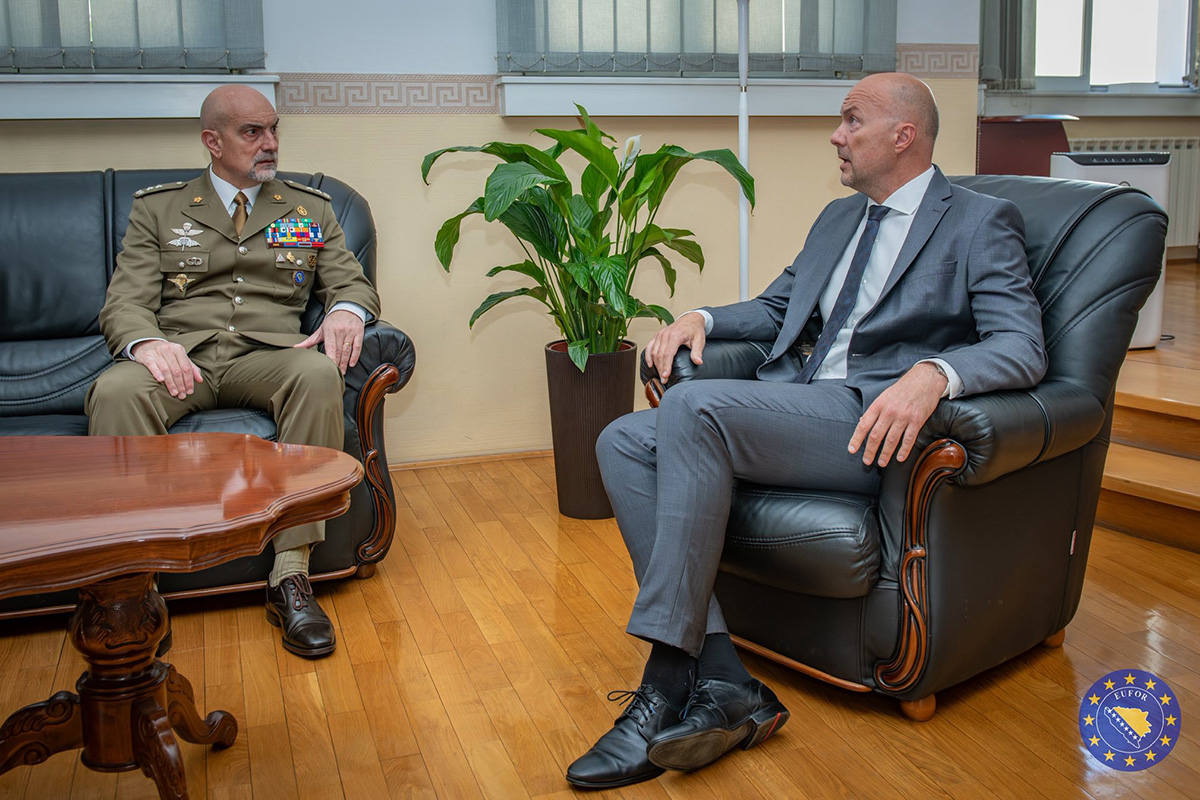 COM EUFOR Meet Ambassador of the Slovak Republic to Bosnia and Herzegovina