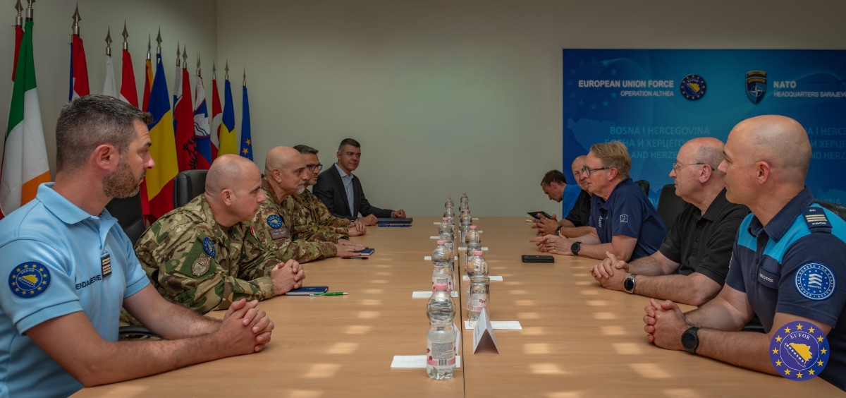 EUFOR and Frontex Unite Efforts to Support Regional Stability