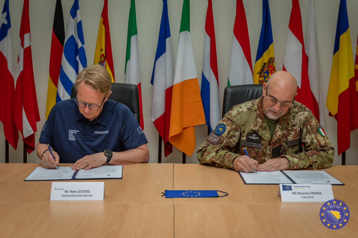 EUFOR and Frontex Unite Efforts to Support Regional Stability