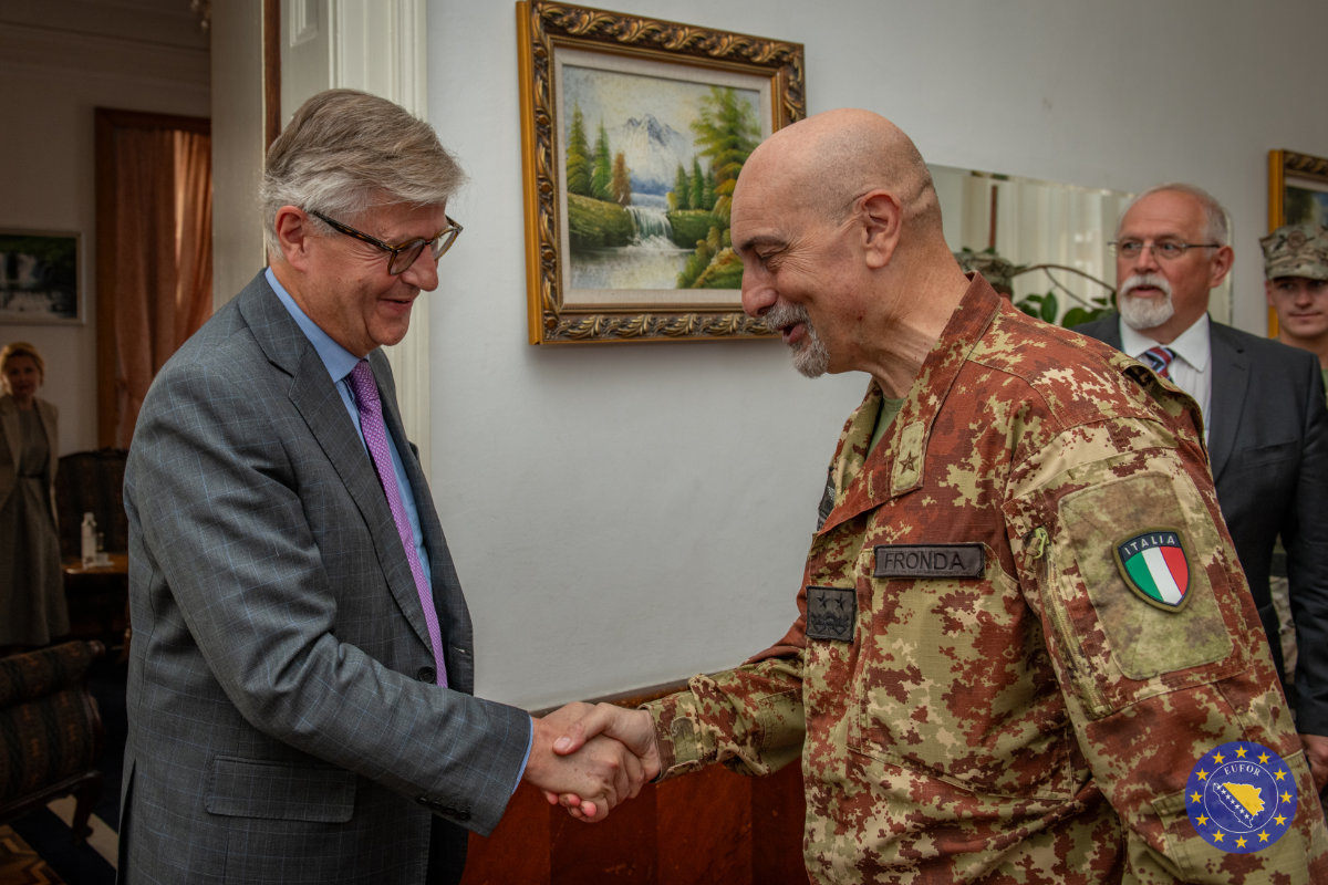 COM EUFOR Meets UN Under-Secretary-General for Peace Operations