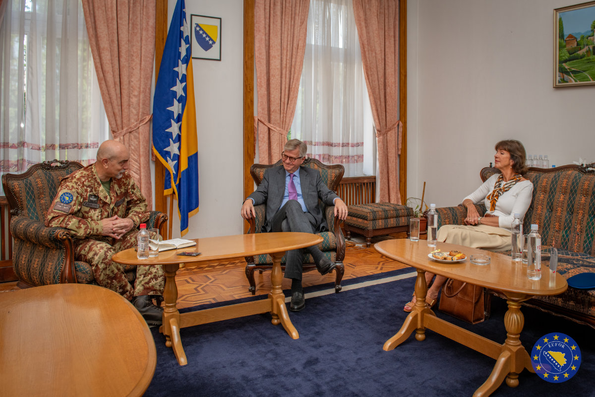 COM EUFOR Meets UN Under-Secretary-General for Peace Operations