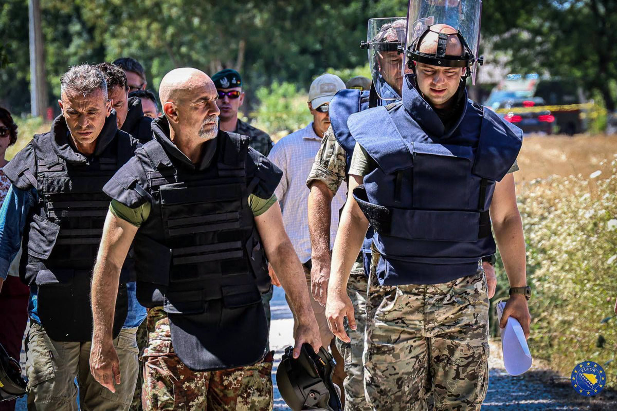 COM EUFOR and Local Authorities Unite for Safer Northern Bosnia and Herzegovina