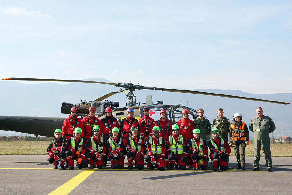 MRT with EUFOR aircrew