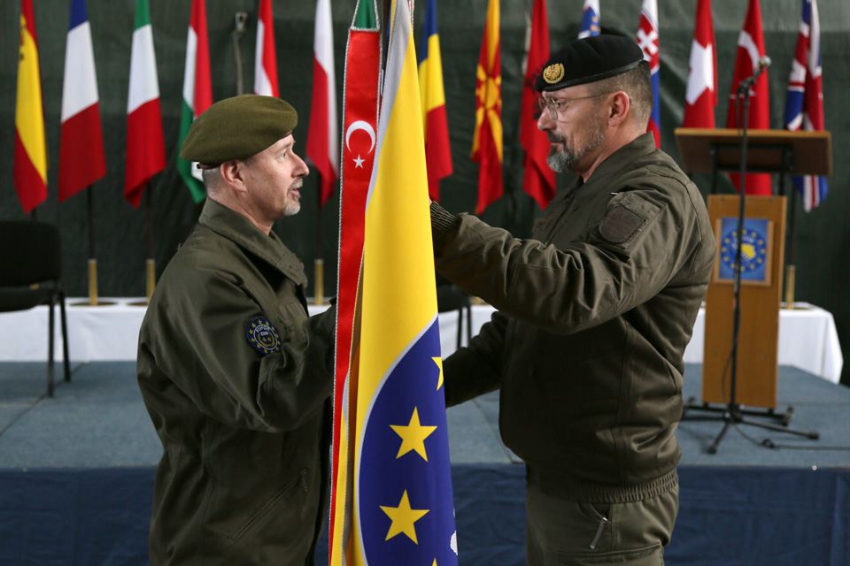Change of command for EUFOR’S Multinational Battalion