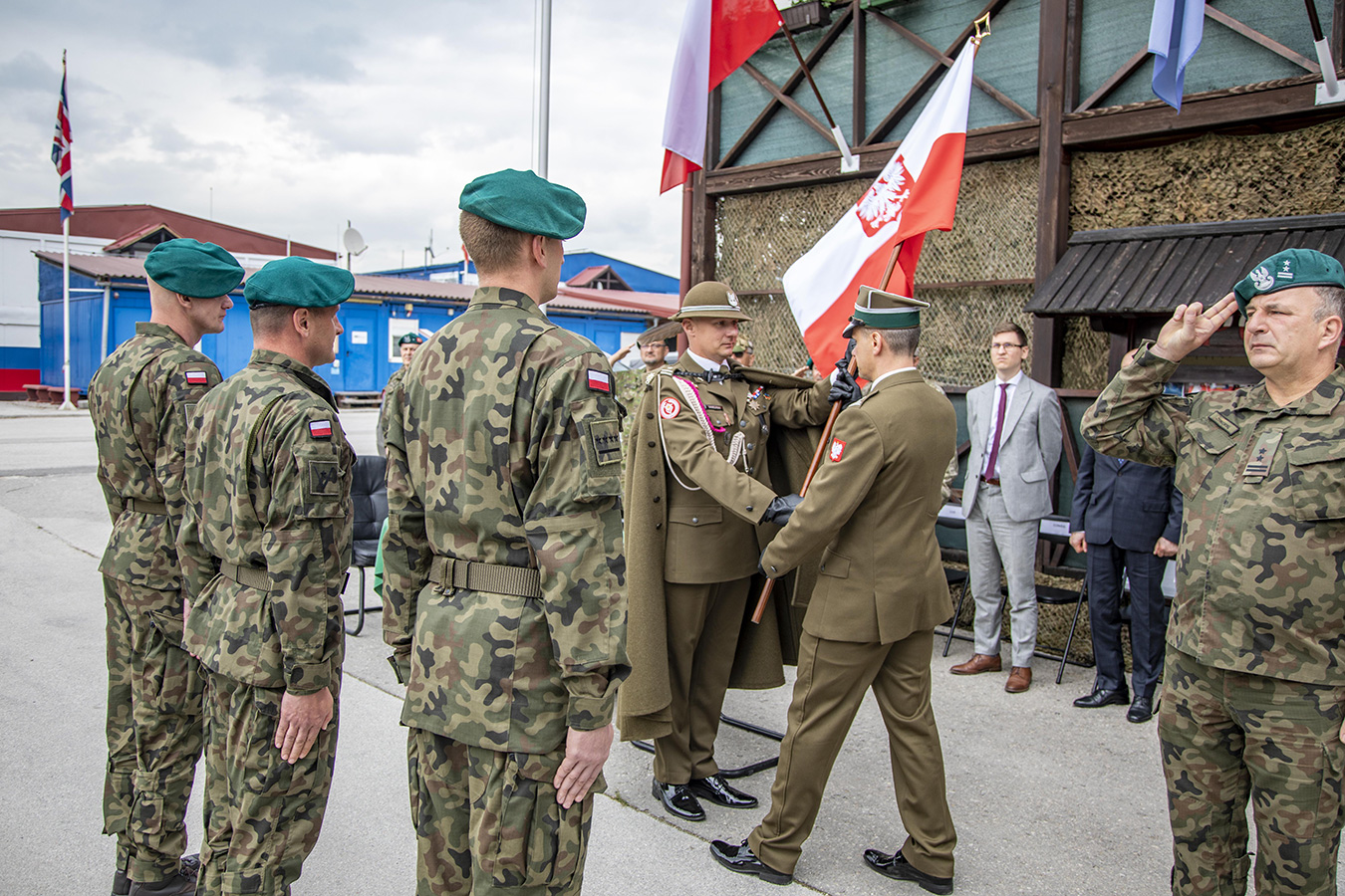 Transfer of Authority in Polish EUFOR contingent
