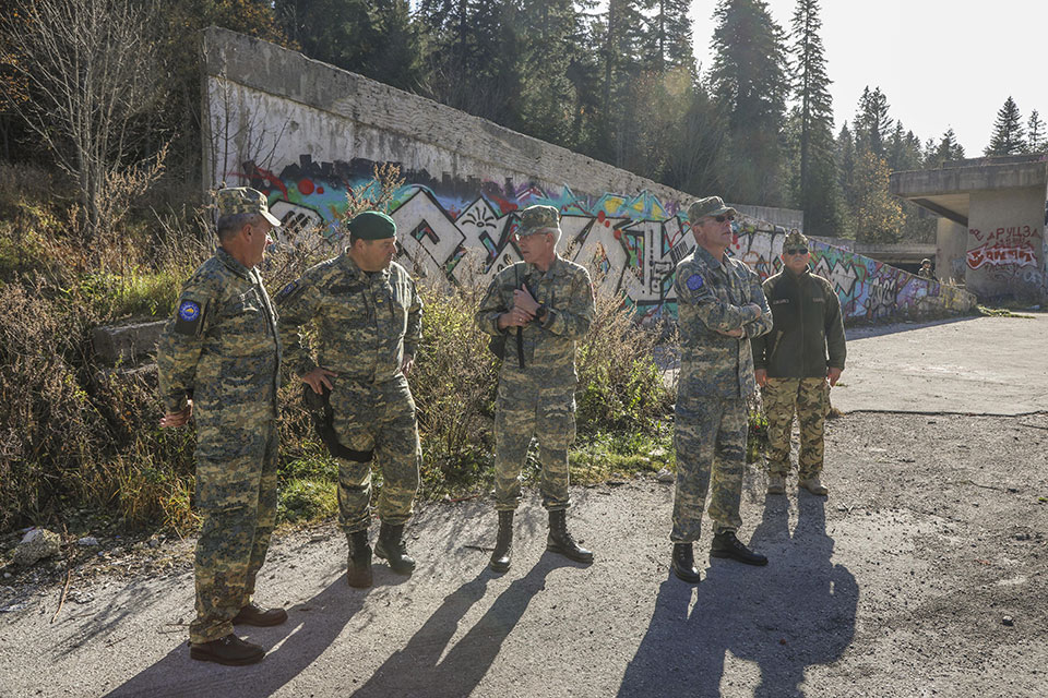 Hungarian Company conducted exercise on Mount Igman