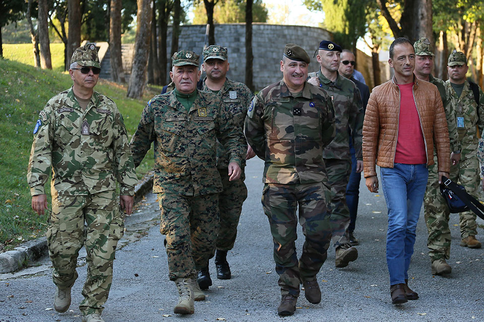 EUFOR Operation Commander visited Exercise EUFOR Quick Response 2022