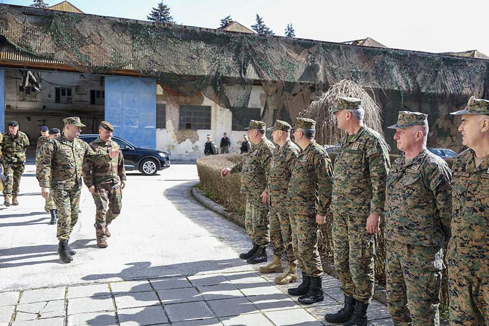 Operational Commander's visits to Armed Forces BiH