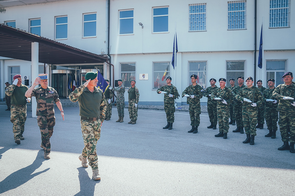 EUFOR celebrated Bastille Day and the French national week