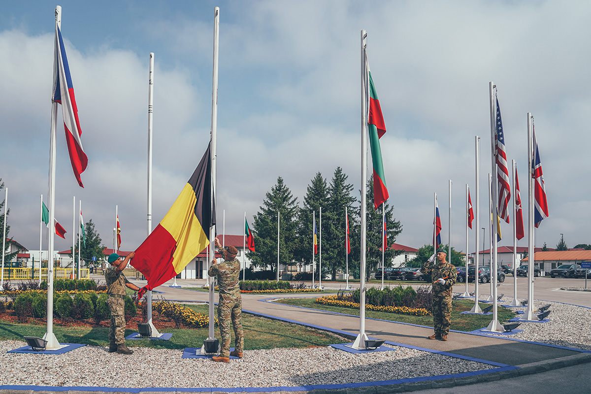 EUFOR recently celebrated the Belgian national week