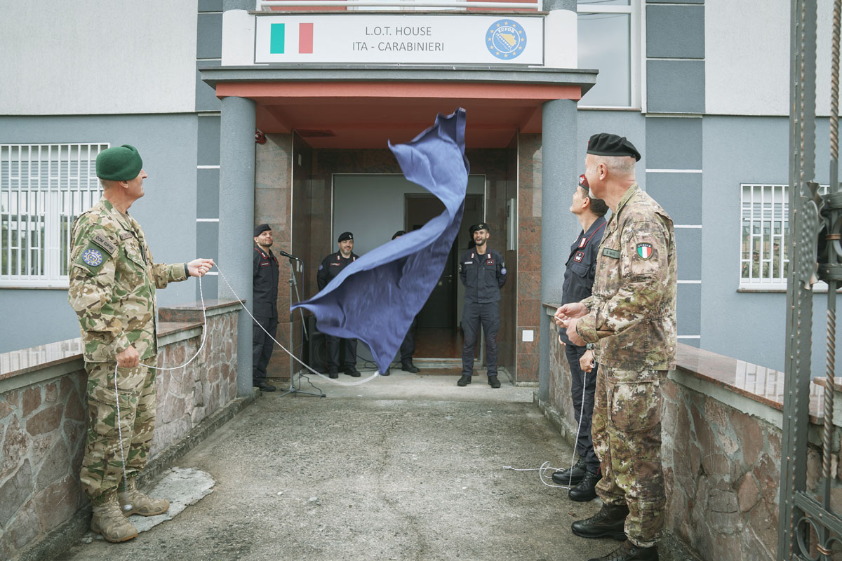 EUFOR opens its twentieth LOT House in Drvar