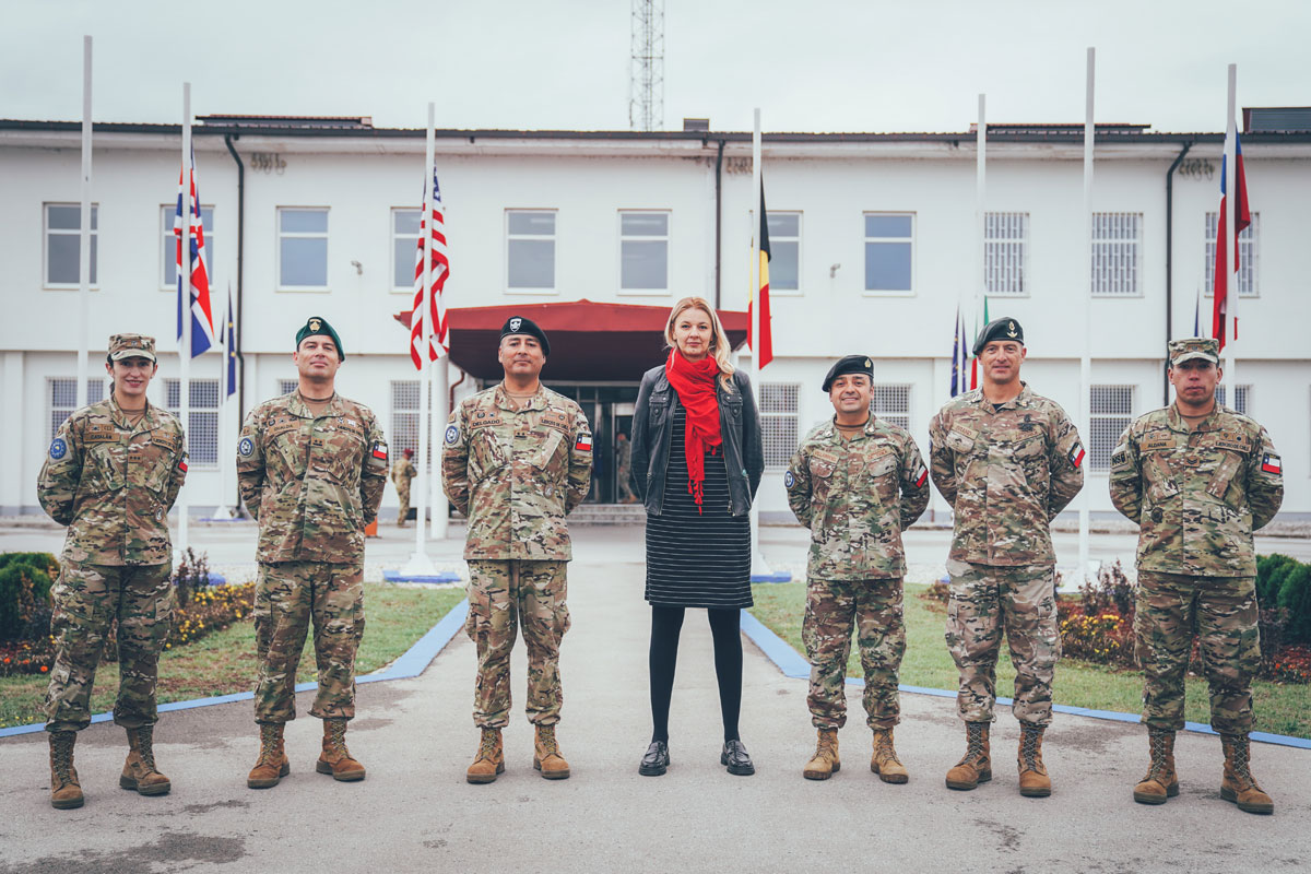 EUFOR celebrated the Chilean national week over the past few days