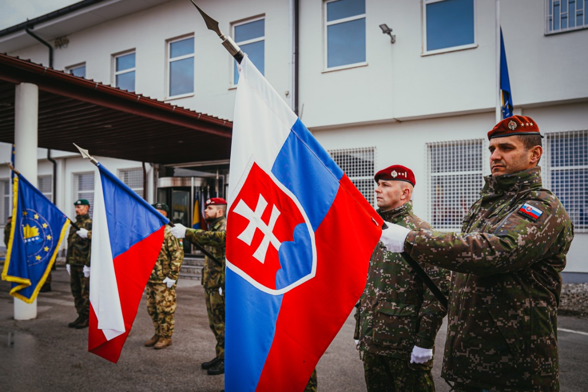 EUFOR celebrated the national weeks of the Czech Republic and the Slovak Republic