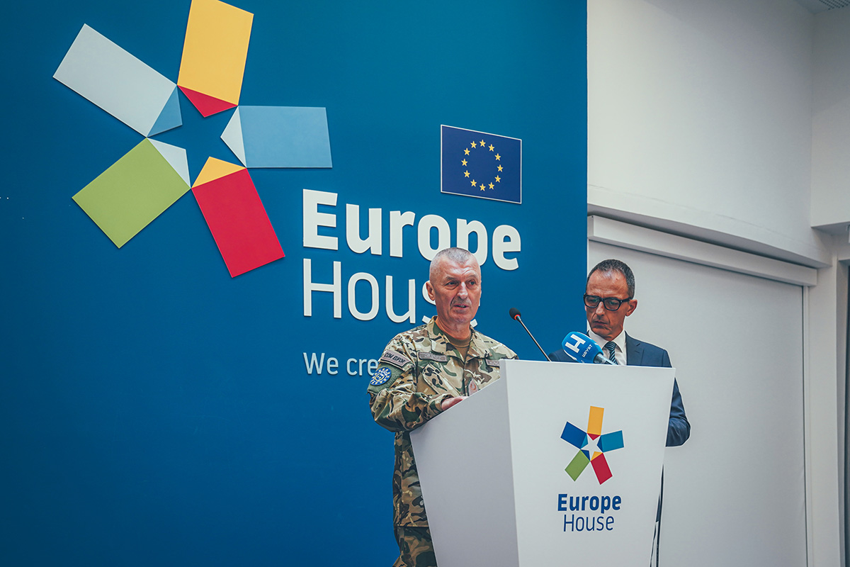 EUFOR launched its exhibition “EUFOR Show” in the Europe House