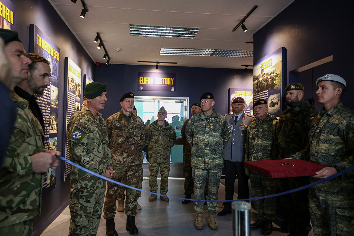 EUFOR Museum opened in Camp Butmir