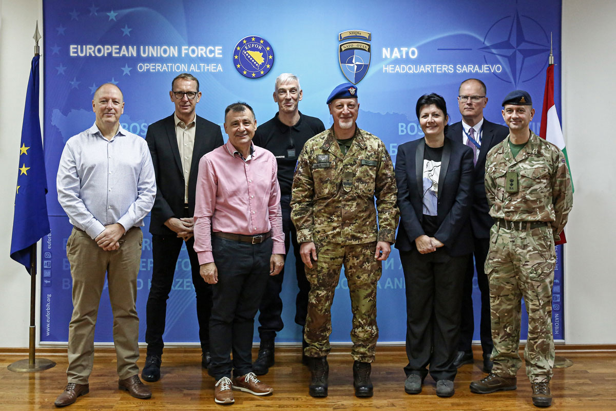 EU4Police Assistance presentation in Camp Butmir