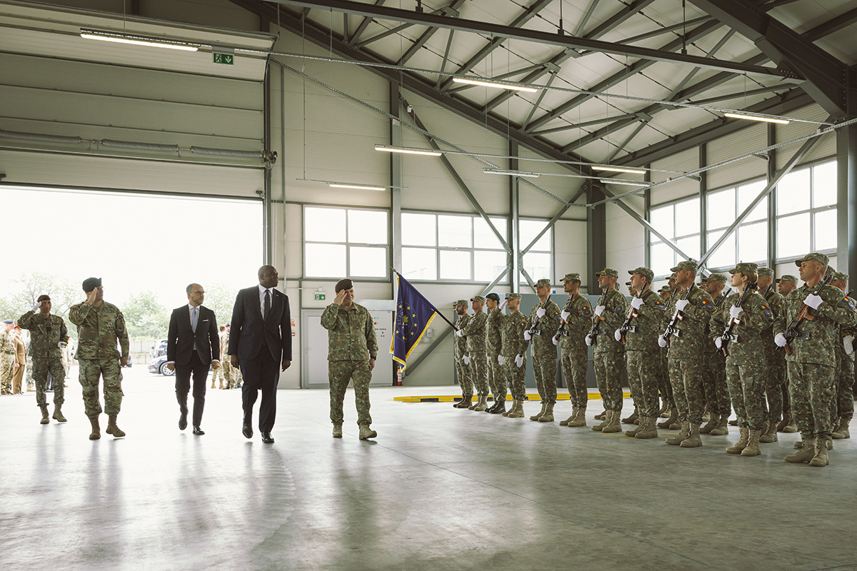 UK Foreign Secretary David Lammy Arrives in Camp Butmir
