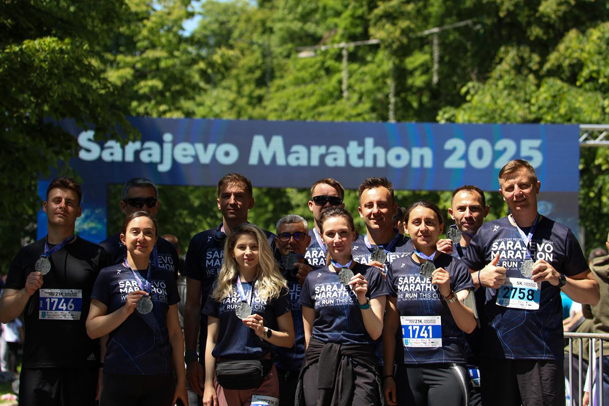 EUFOR Runs Strong at Sarajevo Marathon 2025!