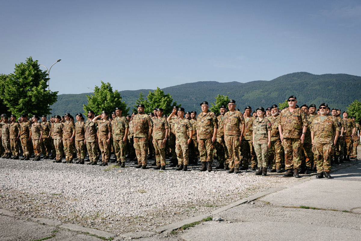 Strengthening EUFOR: New Italian and North Macedonian Rotational Units Join the Operation