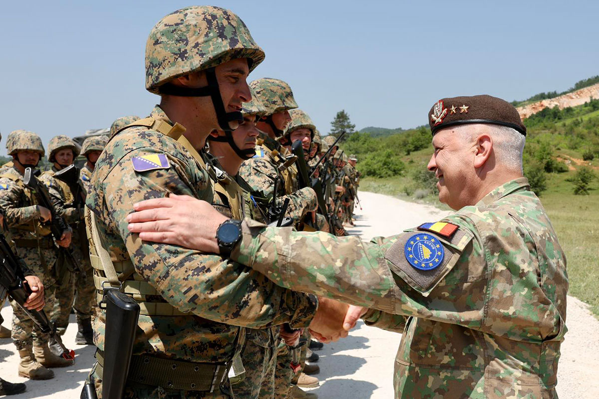 EUFOR and Armed Forces of BiH – #StrongerTogether!
