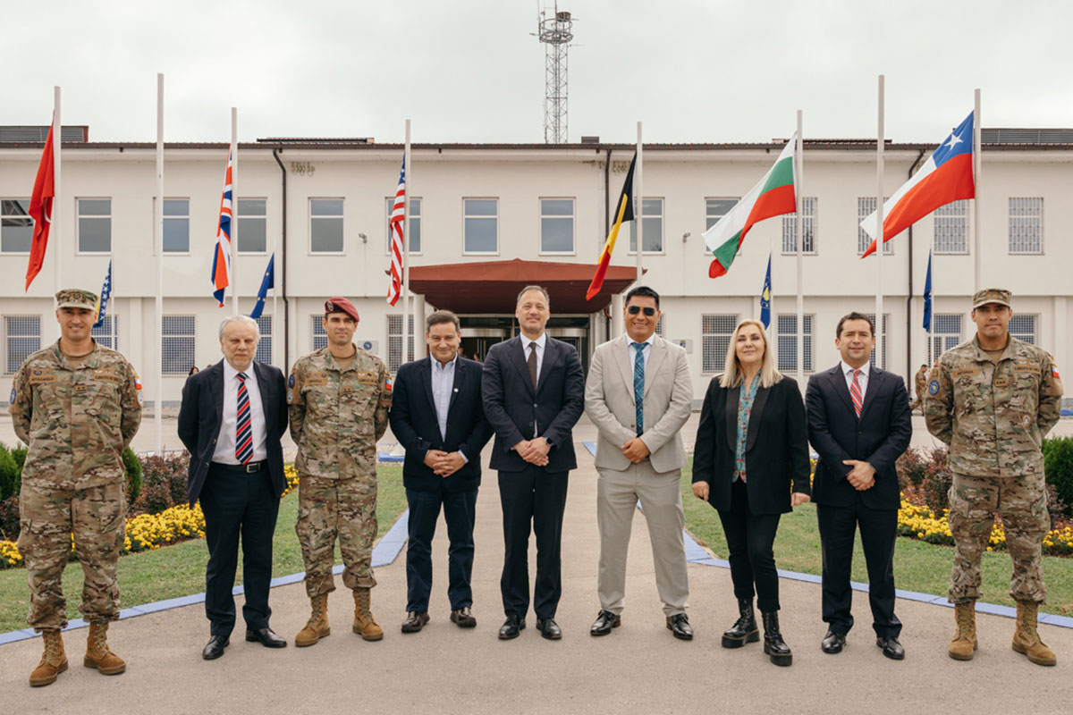 Strengthening International Partnerships: Chilean Delegation Visits EUFOR