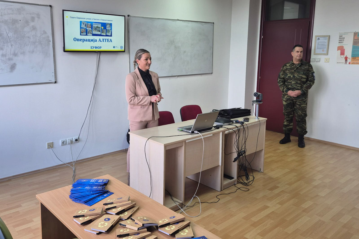 Together for Understanding and Dialogue – EUFOR Meets Psychology Students in Banja Luka
