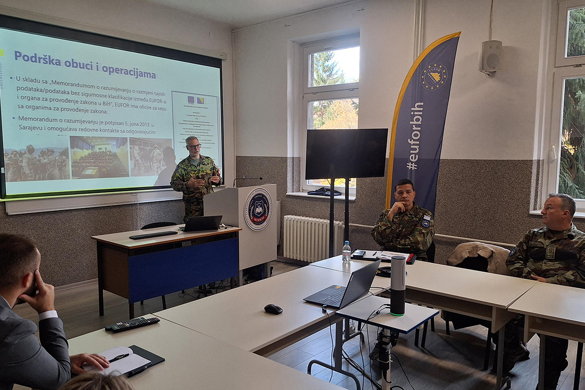 EUFOR Strengthens Connections with Youth at the University of Sarajevo