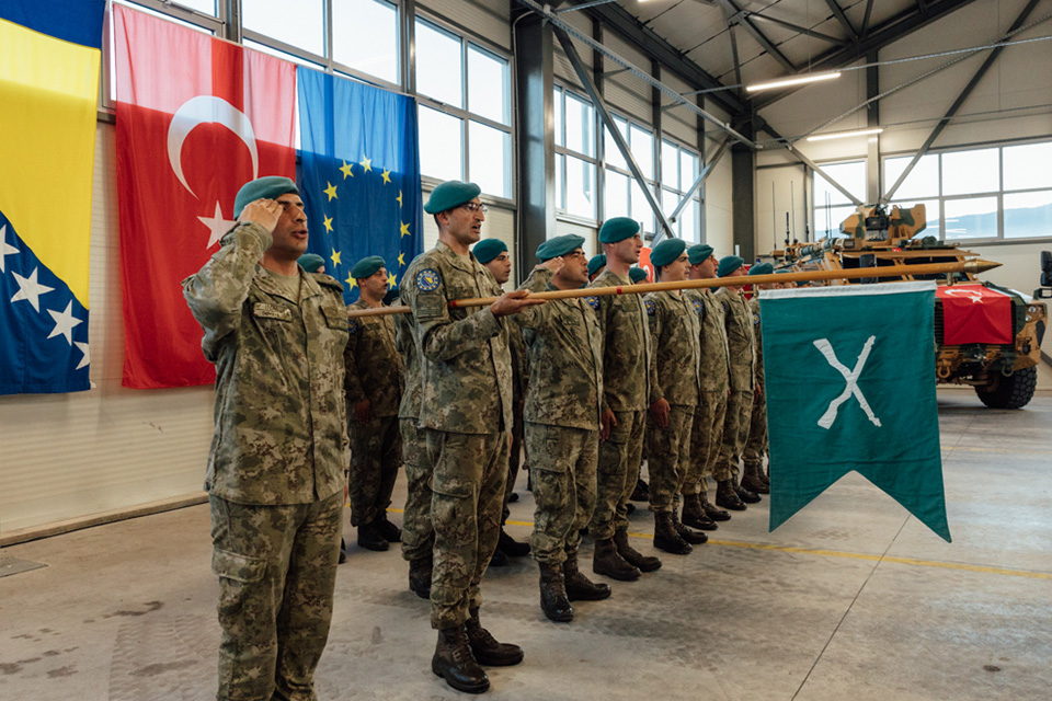 Proslava nacionalnog blagdana Turske u bazi Butmir