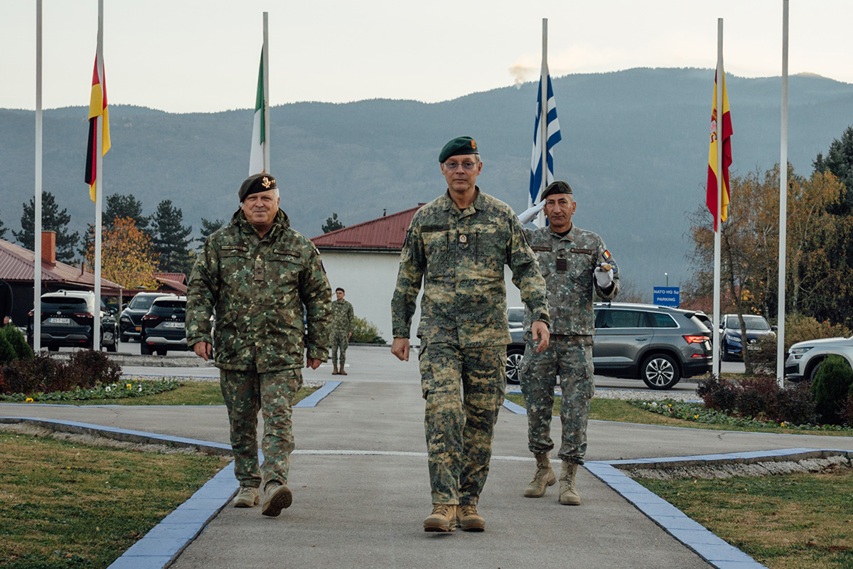 High-Level Visit: Austrian Chief of Defence Staff at EUFOR HQ