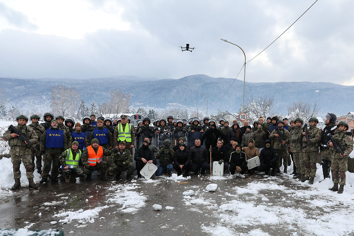 Winter Training in Camp Butmir!