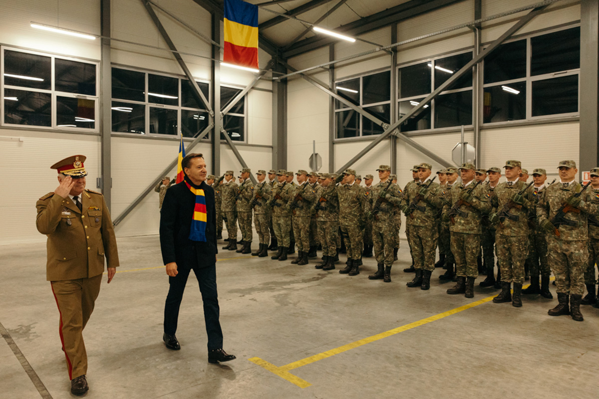 Celebrating Romania’s National Day at Camp Butmir