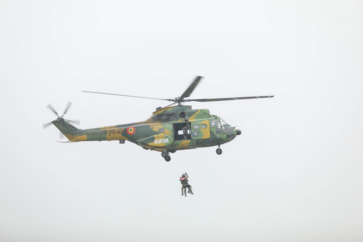 Joint MEDEVAC Training at Rajlovac Air Base
